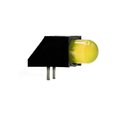 Dialight Single Color Led, Yellow, Diffused, T-1 3/4, 5.21Mm 550-0307F
